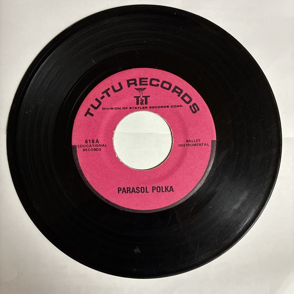 Ballet Practice Shepherd Girls Parasol Polka 45RPM 7" Vinyl Tu-Tu Records